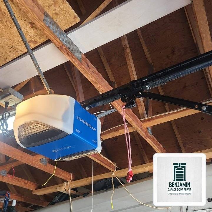 Off-Track Garage Door Emergency Realignment & Laser Calibration in Graham, WA